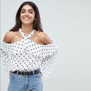 ASOS Polka Dot Top